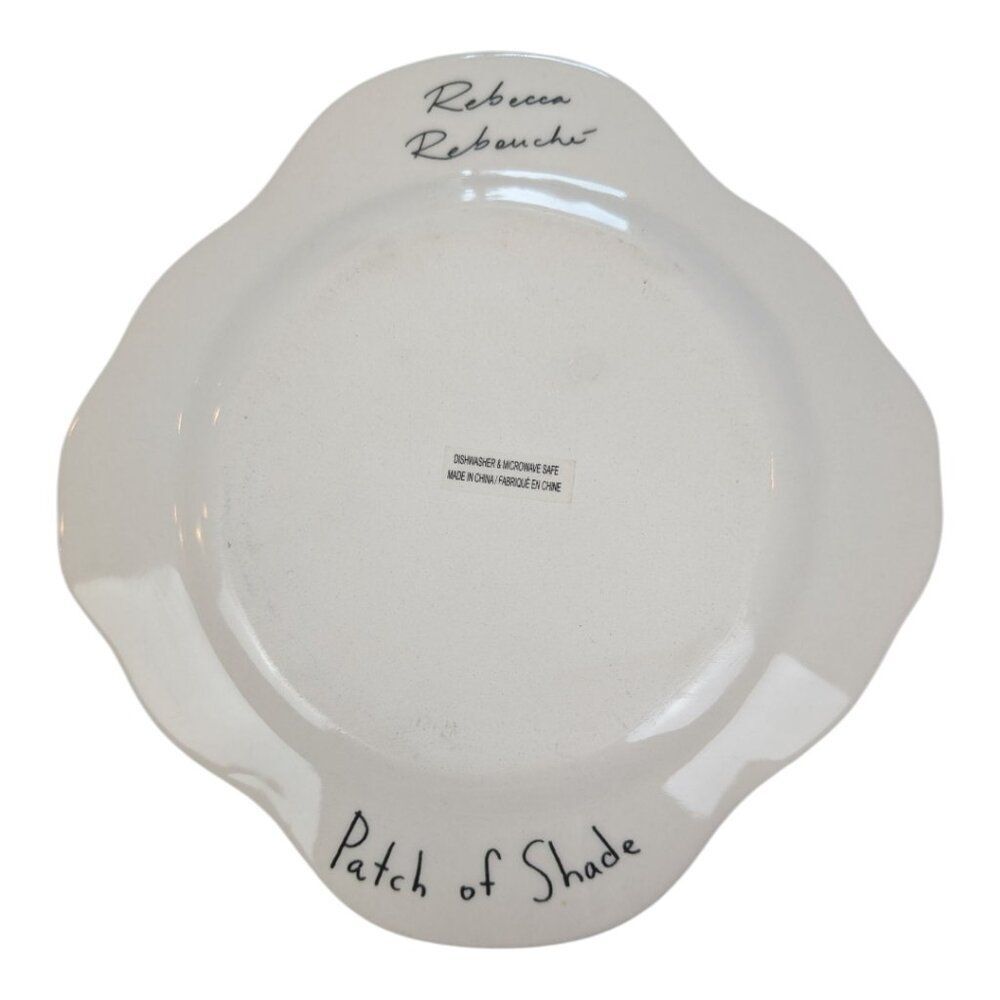 Anthropologie Rebecca Rebouche Curious Deciduous "Patch of Shade" Plate - Picture 2 of 3